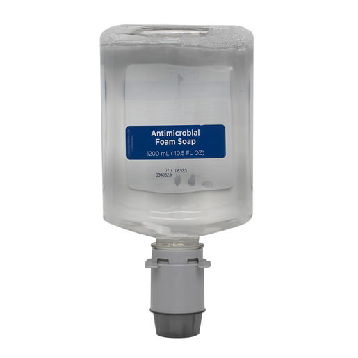 Pacific Blue Ultra Antibacterial Soap Foaming Refill Bottle Unscented, 1200 mL - Case of 4 - Main image