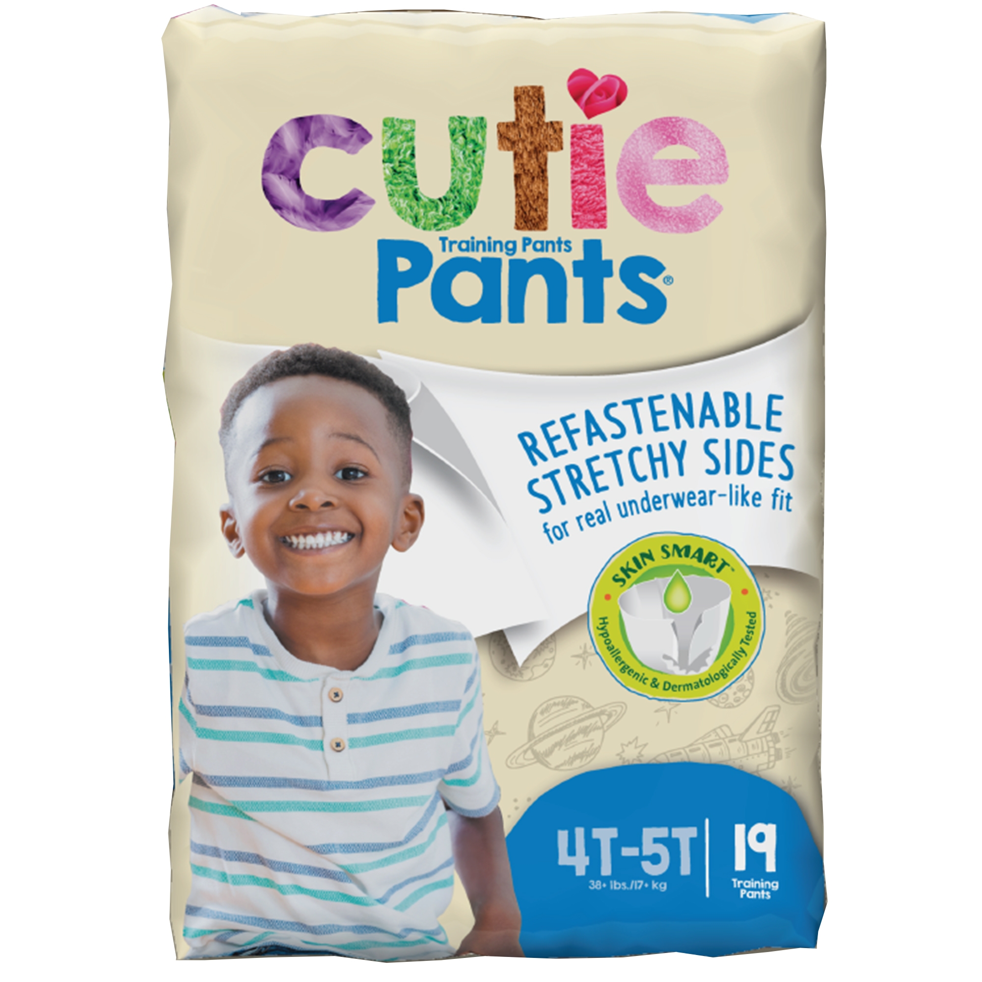 Cuties Training Pants Boys 4T-5T | CR9007 | Pack of 19