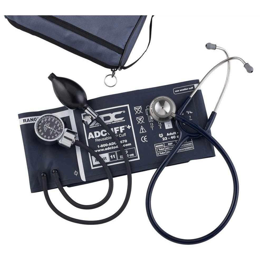 ADC Pro's Combo III+ Pocket Aneroid Clinician Scope Kit with Adcuff+ thumbnail 1
