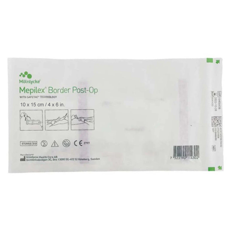 Mepilex Border Post-Op Ag Antimicrobial Dressing thumbnail 3