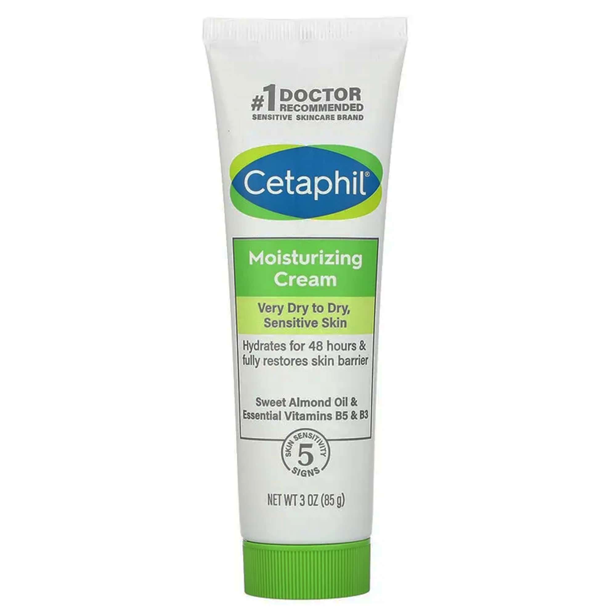 Cetaphil Very Dry to Dry Moisturizing Cream, 3 oz - Each - Main image