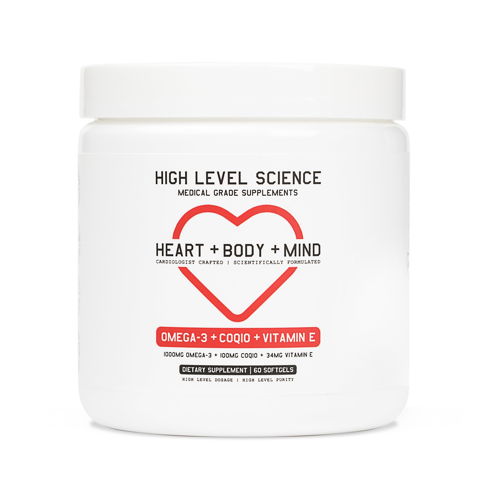 Heart + Body + Mind Dietary Supplement for Overall Health thumbnail 2