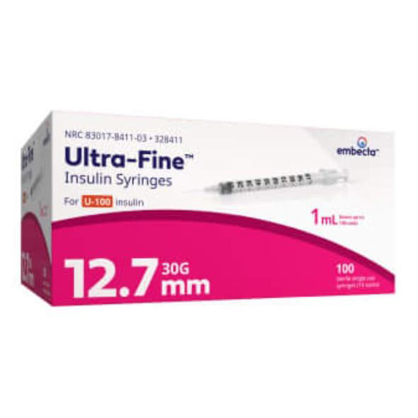 Embecta Ultra-Fine Insulin Syringes thumbnail 1