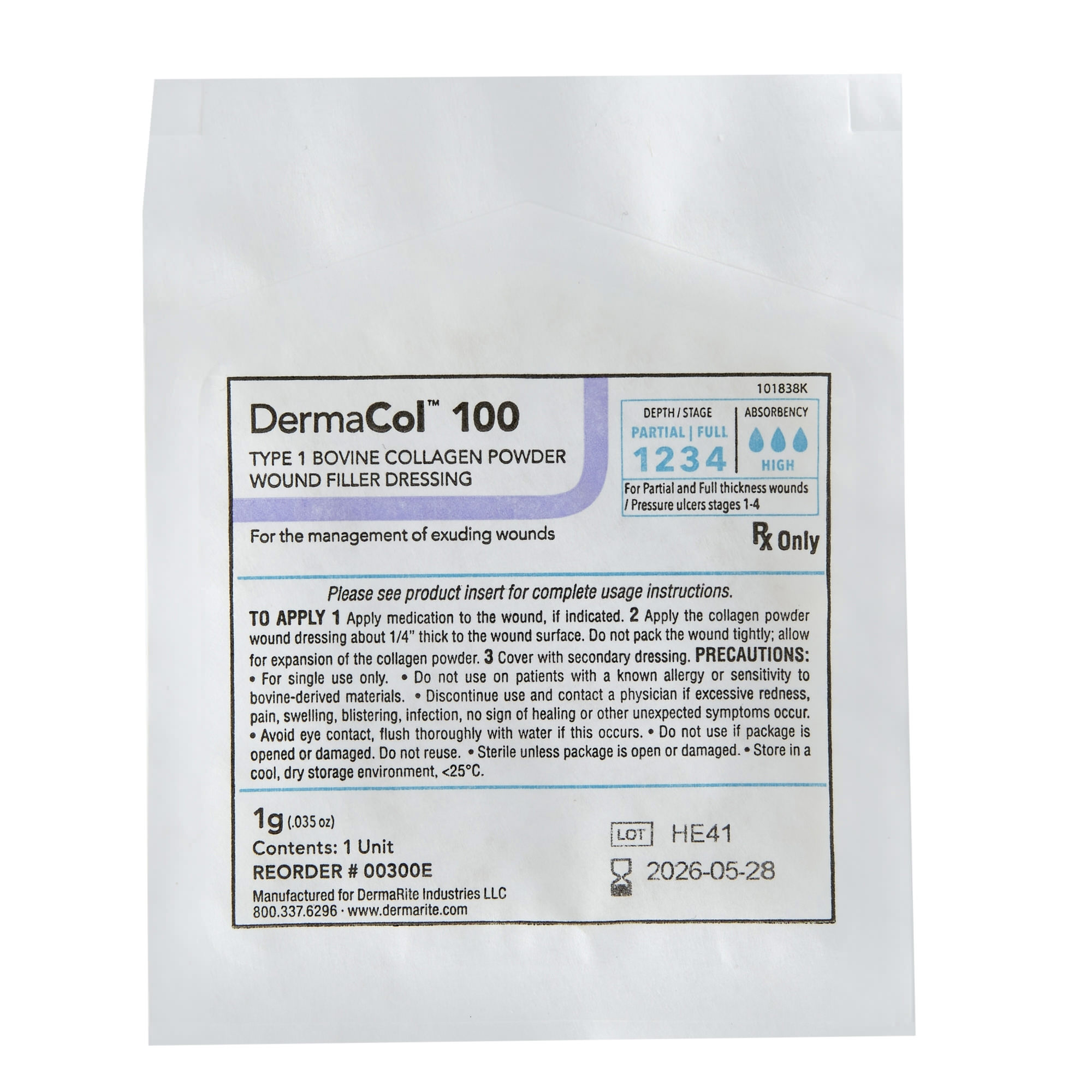 DermaCol 100 Collagen Powder thumbnail 1