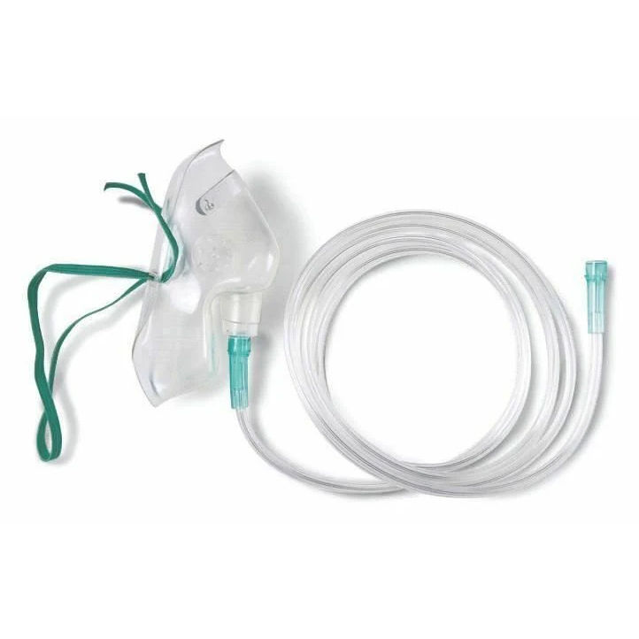 Allied Simple Oxygen Mask and 7 Feet Tubing