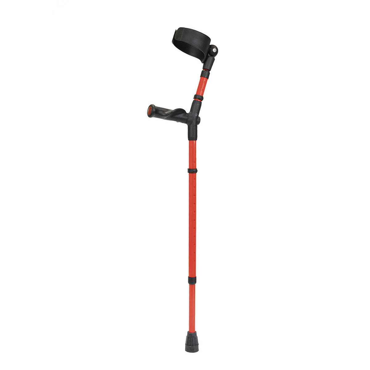 Walk Easy adult forearm crutches with anatomic grip and adjustable 4" full cuff (Pair) thumbnail 1