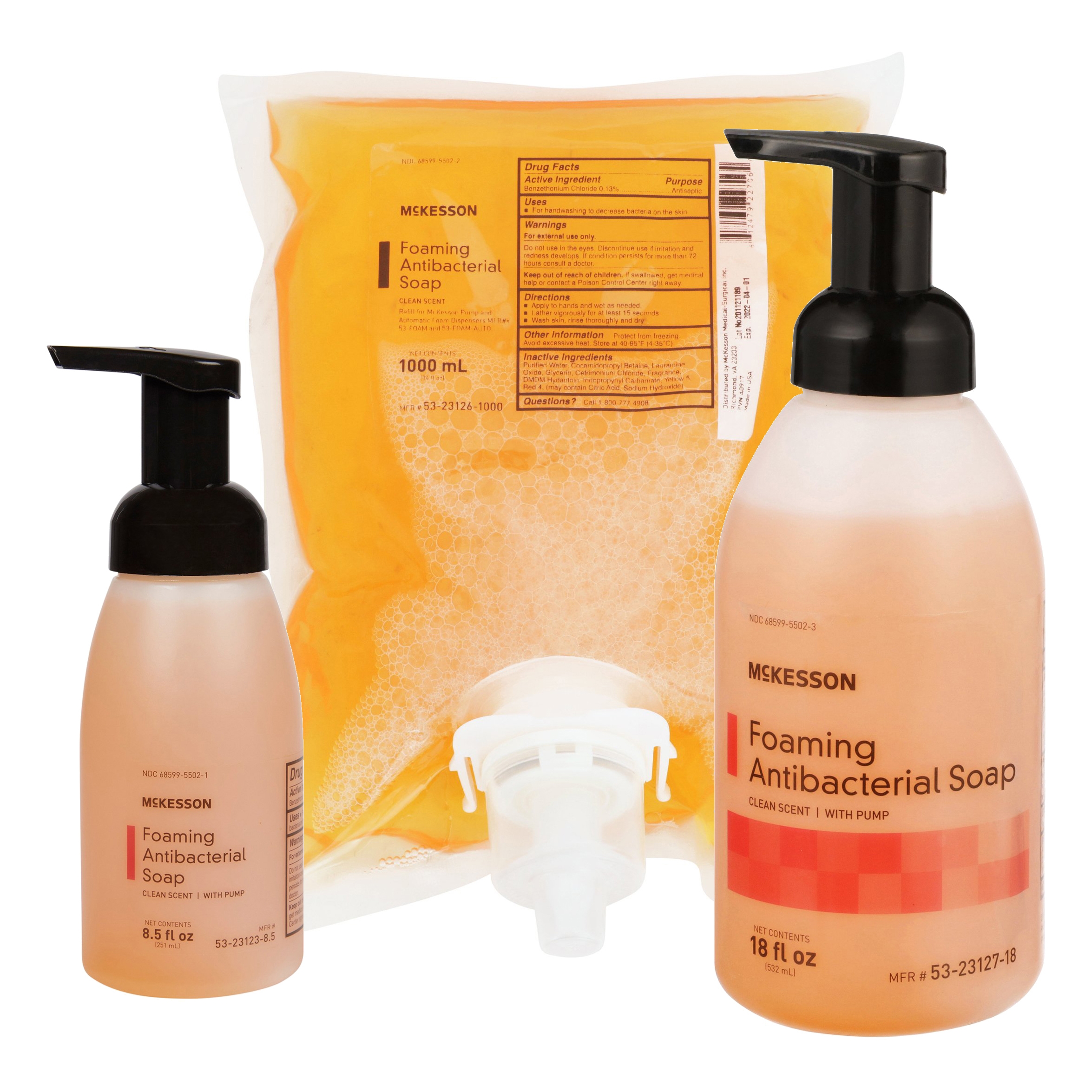 McKesson Foaming Antibacterial Hand Soap