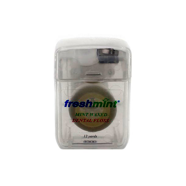 Freshmint Dental Floss Mint Flavor, 12 Yard thumbnail 1
