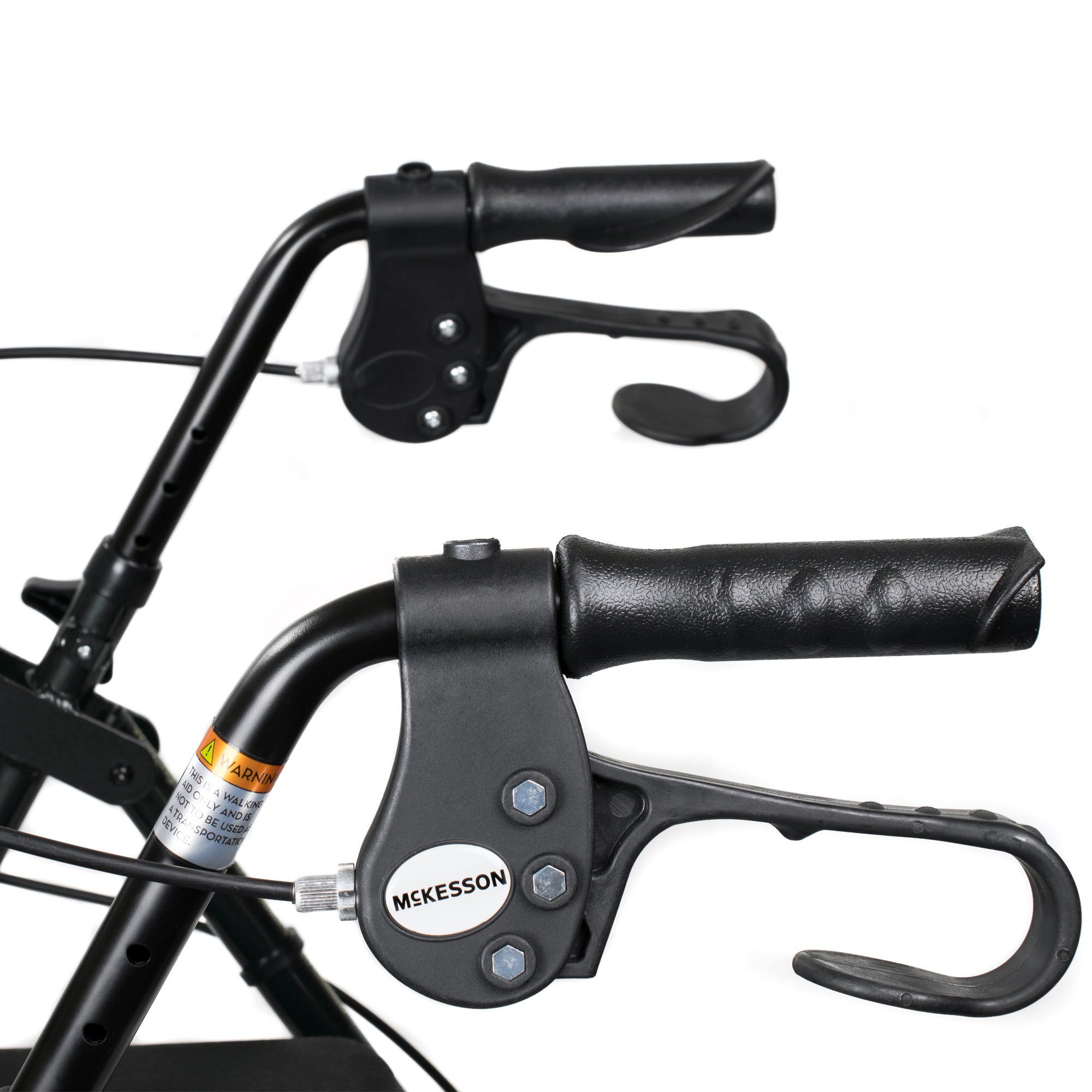 McKesson Aluminum Frame 4 Wheel Rollator thumbnail 3