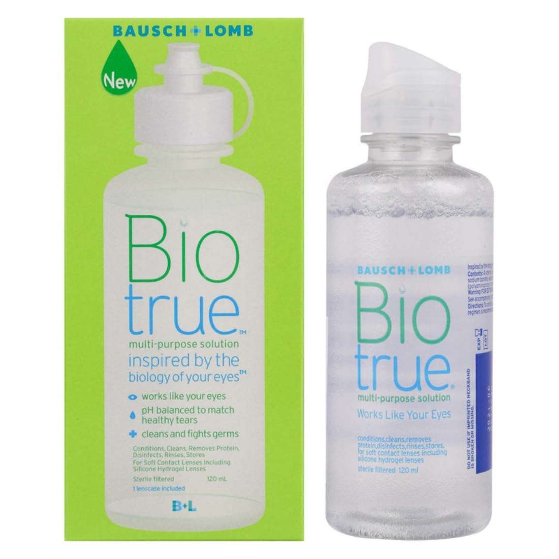 Biotrue Contact Lens Solution Bottle