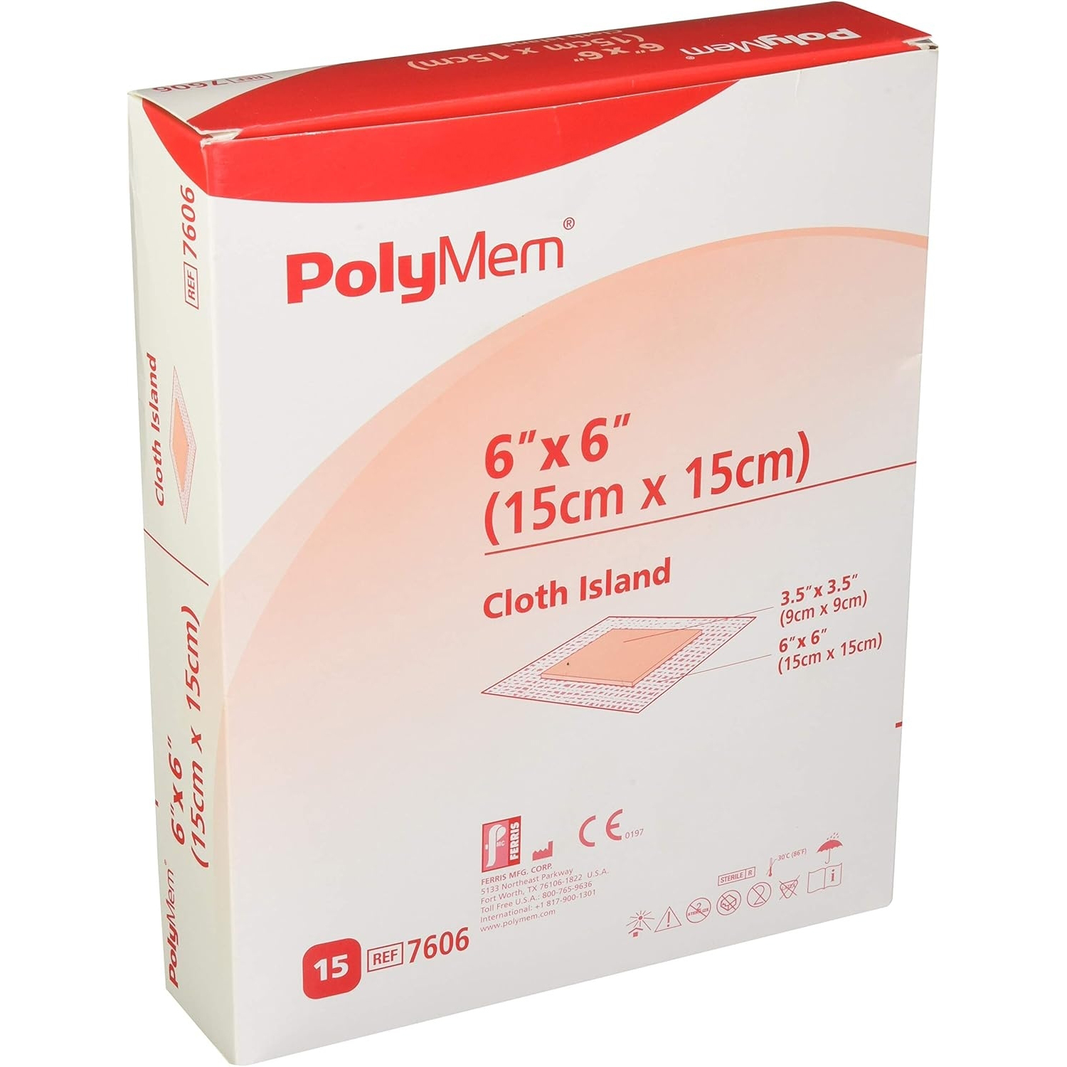 PolyMem Cloth Adhesive Strip Wound Dressing thumbnail 1