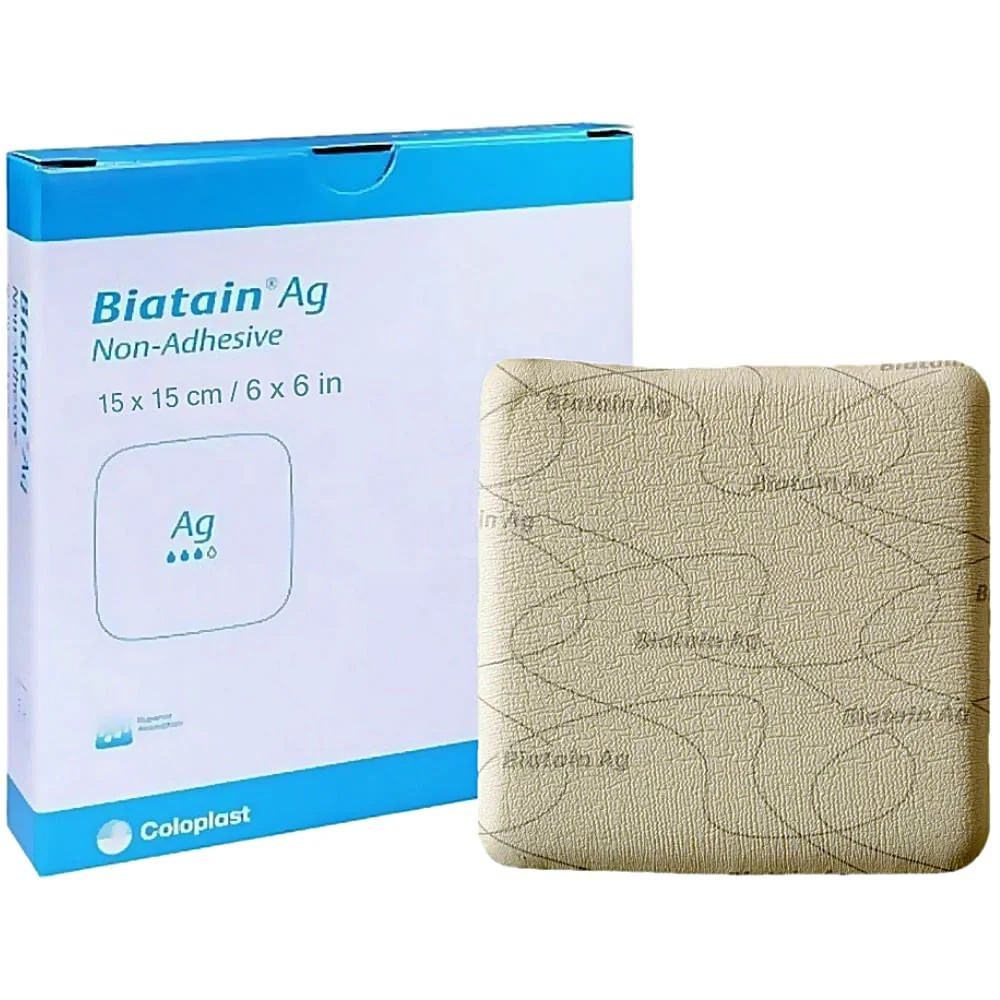 Biatain Ag Non-Adhesive Foam Dressing, Square thumbnail 2