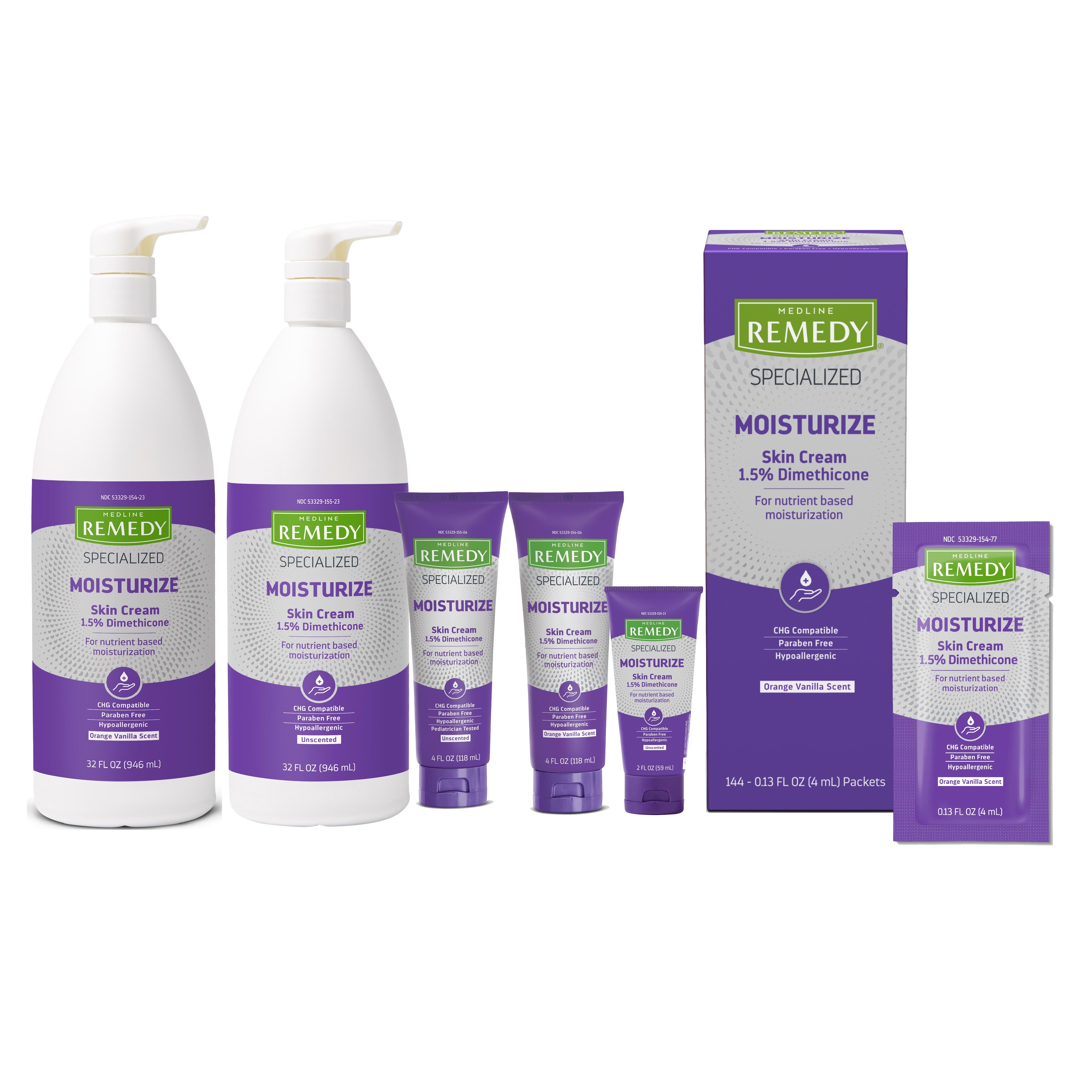 Remedy Specialized Moisturize Skin Cream, 1.5% Dimethicone, 4 oz
