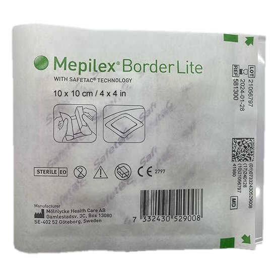 Mepilex Border Flex 10枚 メピレックス Mepilex Border Flex Lite 3 x 3 Inch Foam Dressing | 581200