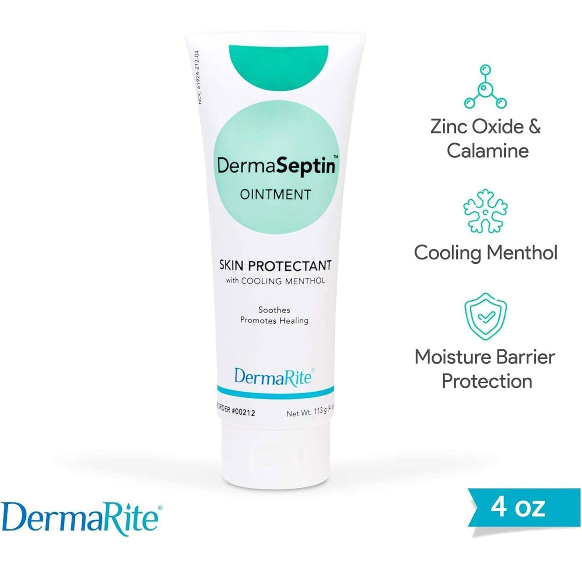 DermaSeptin Skin Protectant Ointment with Cooling Menthol thumbnail 4