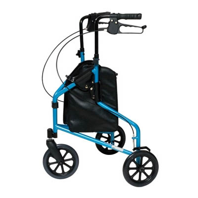 Lumex 3-Wheel Cruiser Aluminum Rollator thumbnail 1