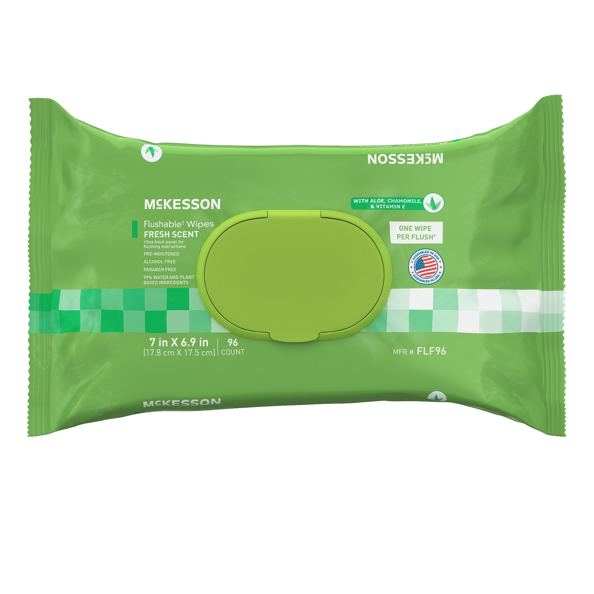 McKesson Soft Pack Flushable* Personal Wipe thumbnail 1