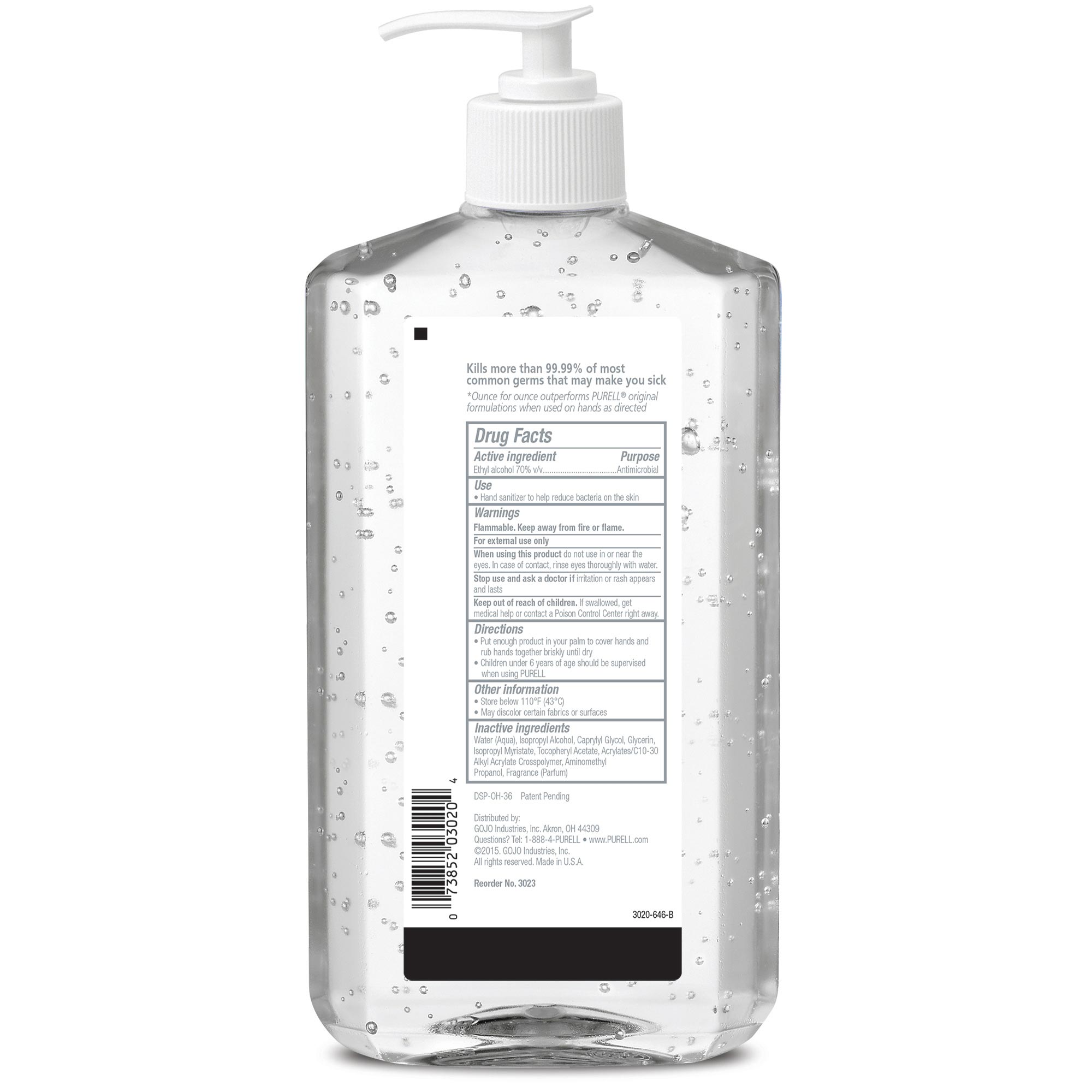 Purell Advanced Hand Sanitizer Gel thumbnail 2