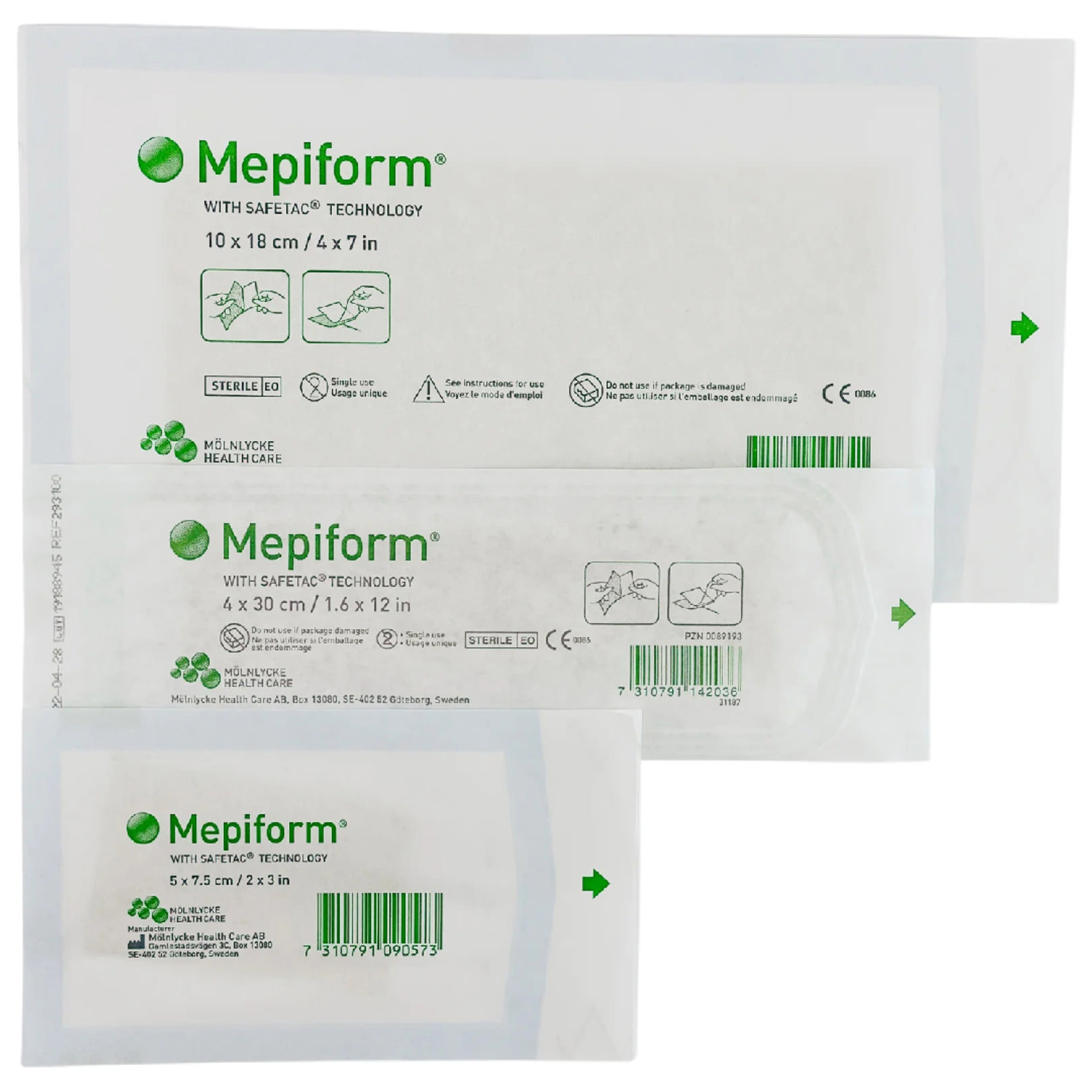 Molnlycke Mepiform Soft Silicone Sheeting