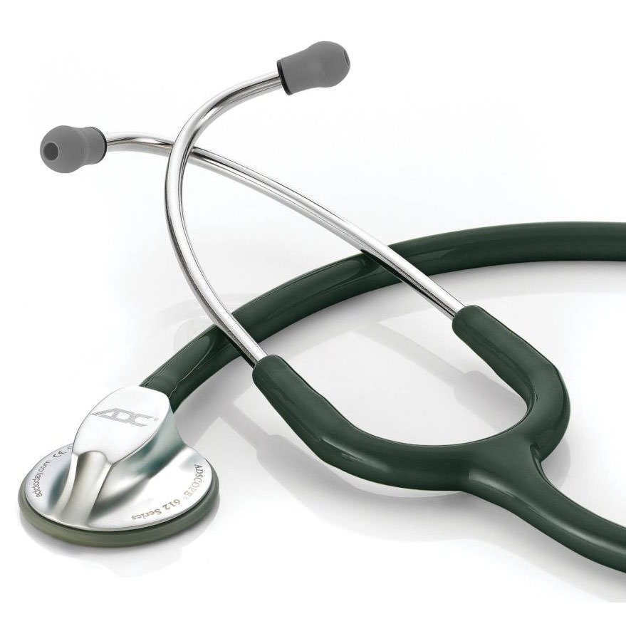 ADC Adscope 612 Lightweight Platinum Clinician Stethoscope thumbnail 1
