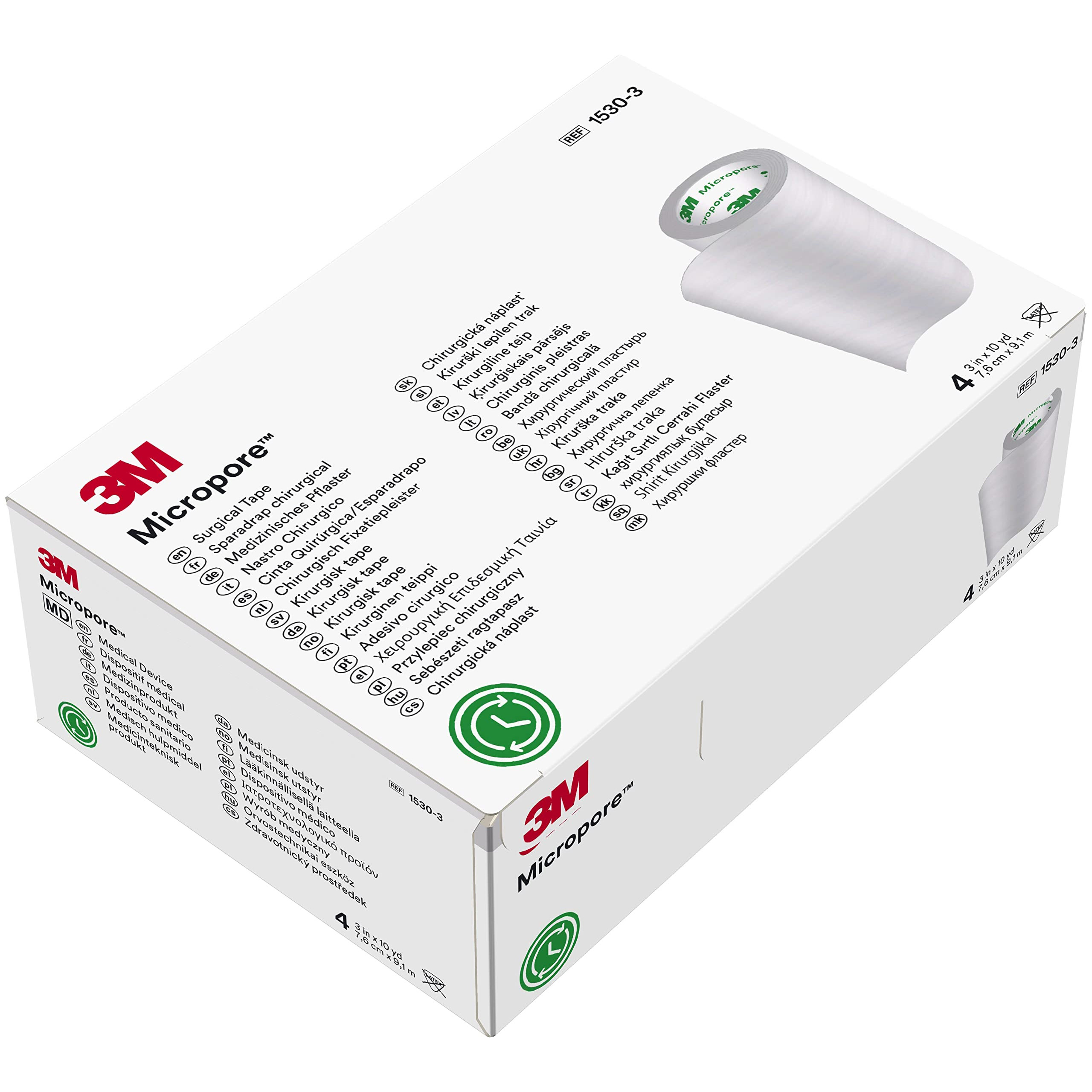 3M Micropore Waterproof Skin Friendly Surgical Tape thumbnail 1