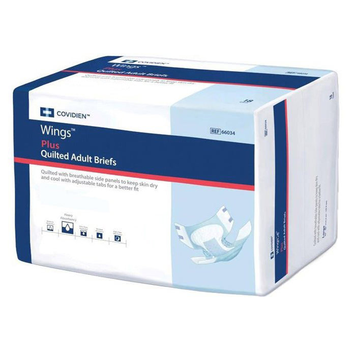 Cardinal Health Wings Plus Adult Briefs