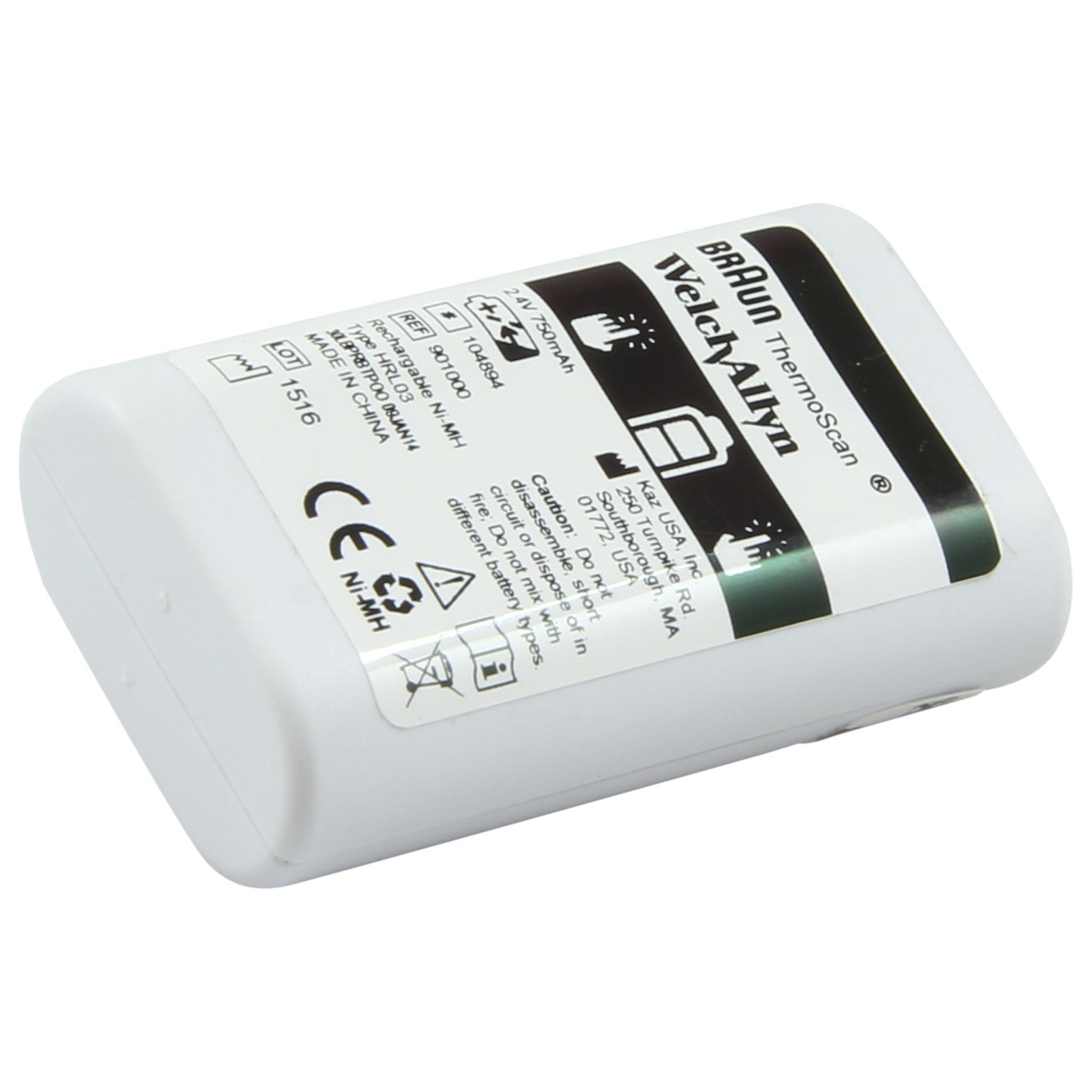 Welch Allyn 104894 Battery - ThermoScan PRO 6000 Rechargeable