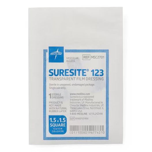 Suresite 123 Transparent Film Dressing thumbnail 1
