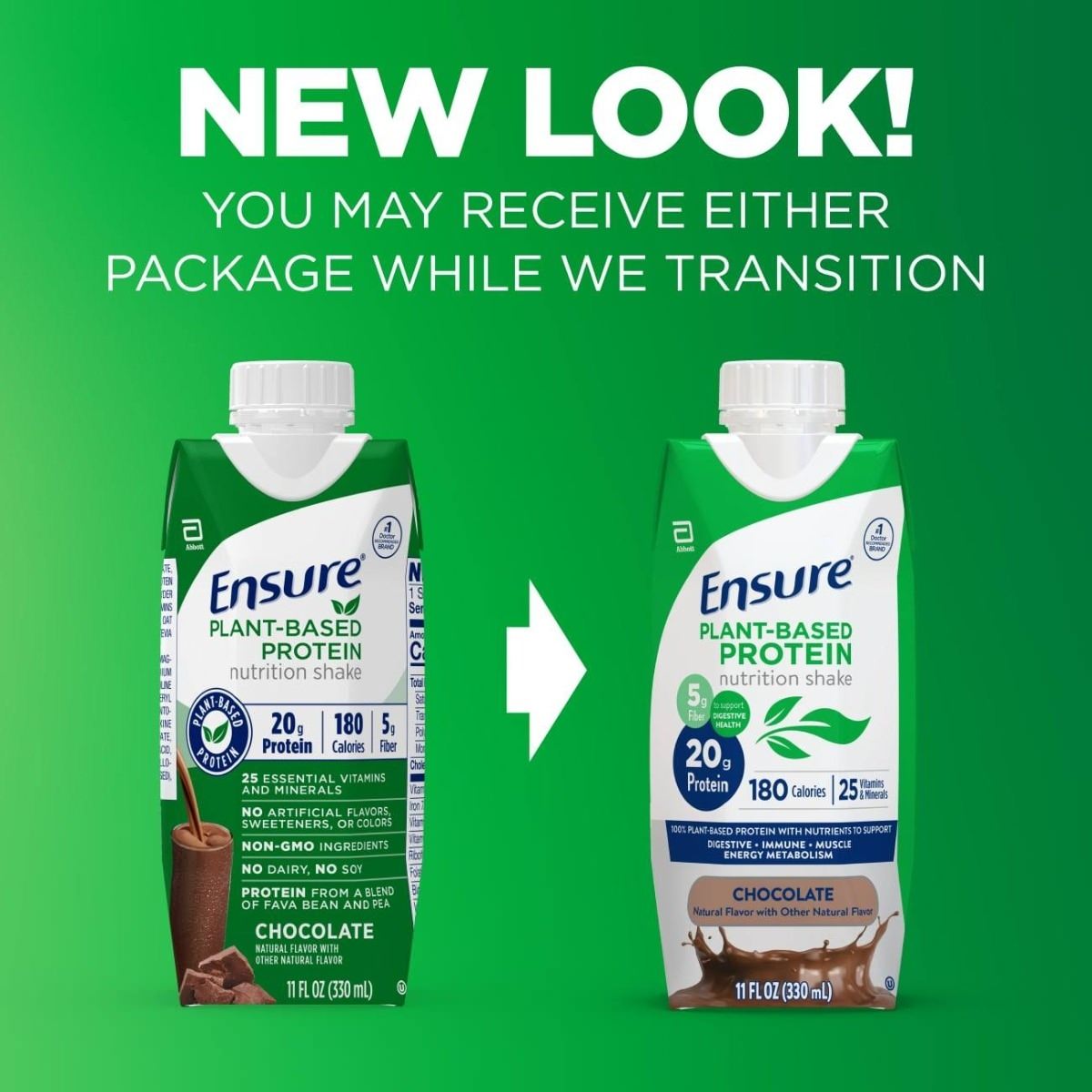 Ensure Plant Based Protein Nutrition Shake thumbnail 2