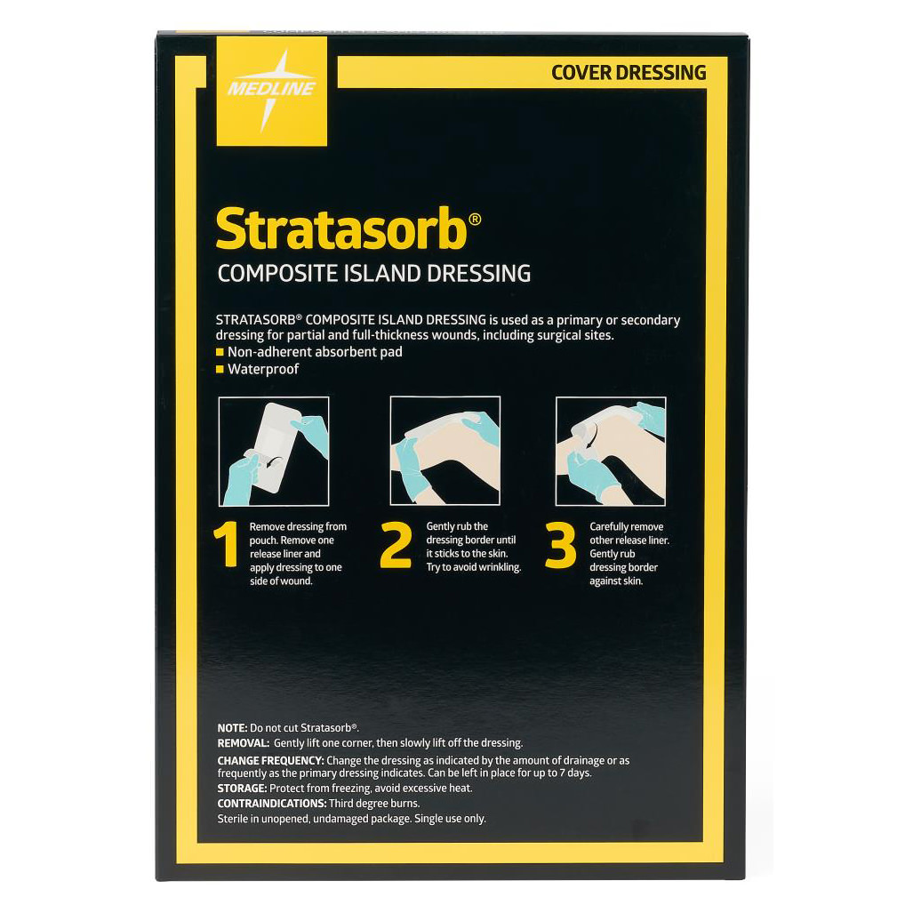 Stratasorb Sterile Composite Island Dressing thumbnail 3