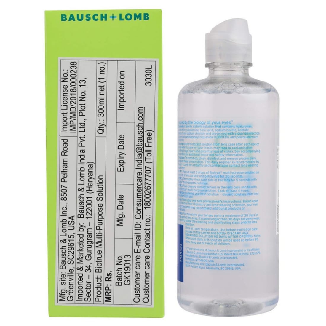 Biotrue Contact Lens Solution Bottle thumbnail 3