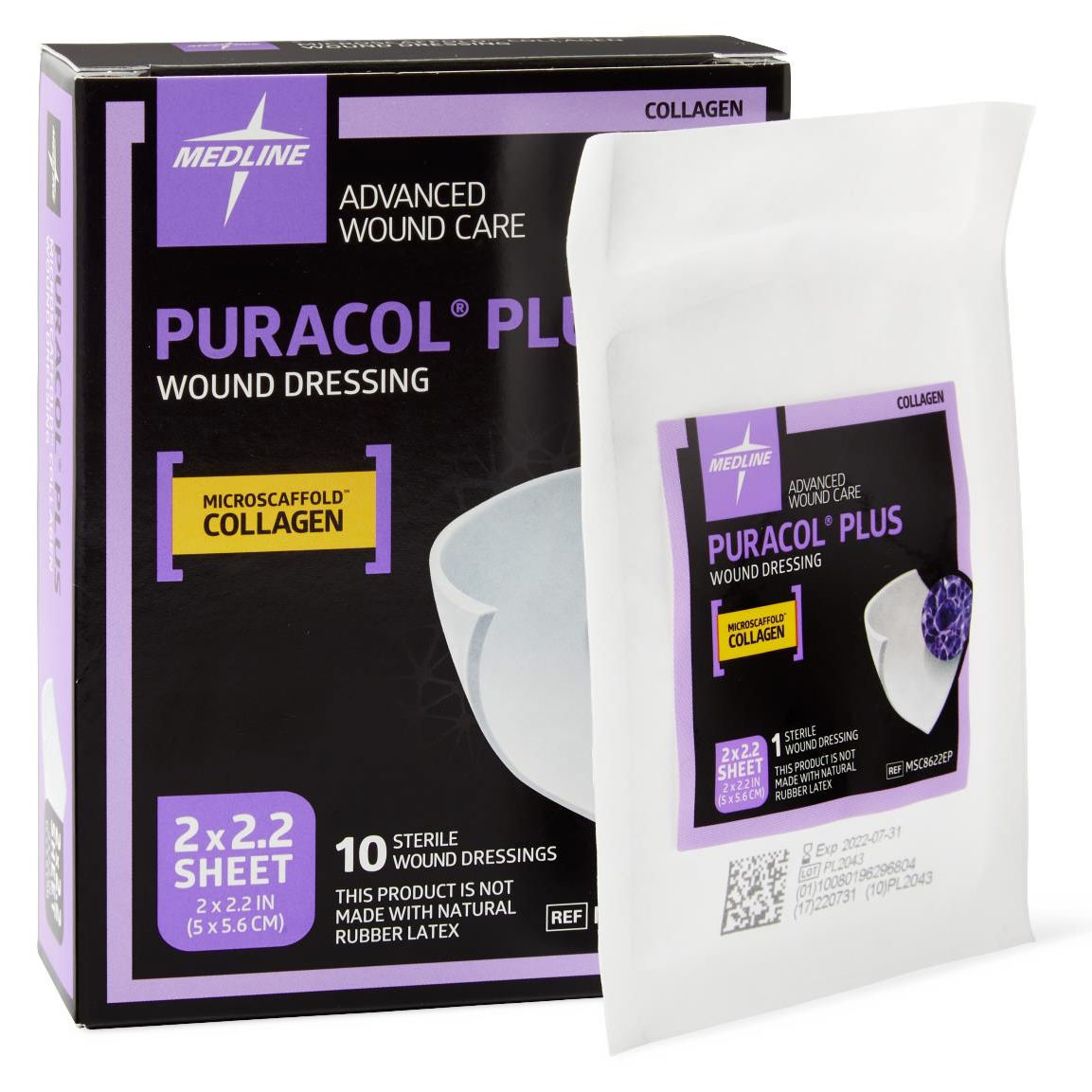 Puracol Plus Collagen Wound Dressing, Sterile thumbnail 2