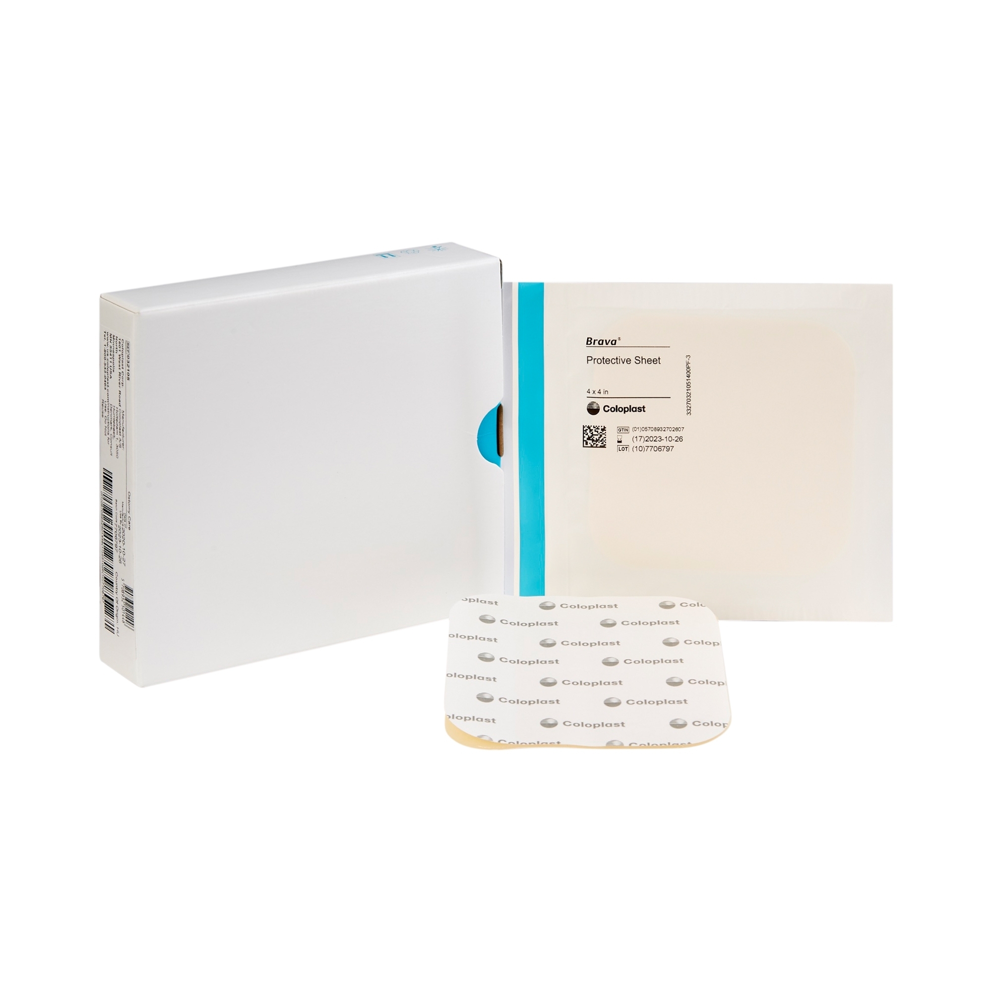 Coloplast Brava 医療用テープ XL 4箱セット Coloplast Brava Protective Sheet