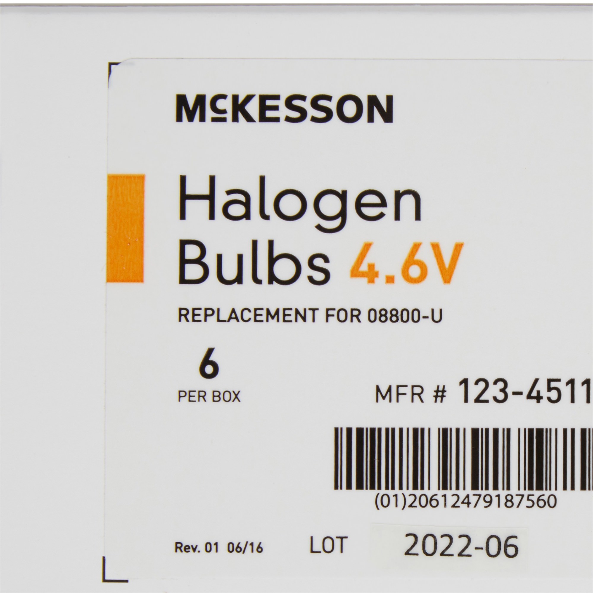 McKesson Halogen Lamp 4.6 Volts 3 Watts thumbnail 4