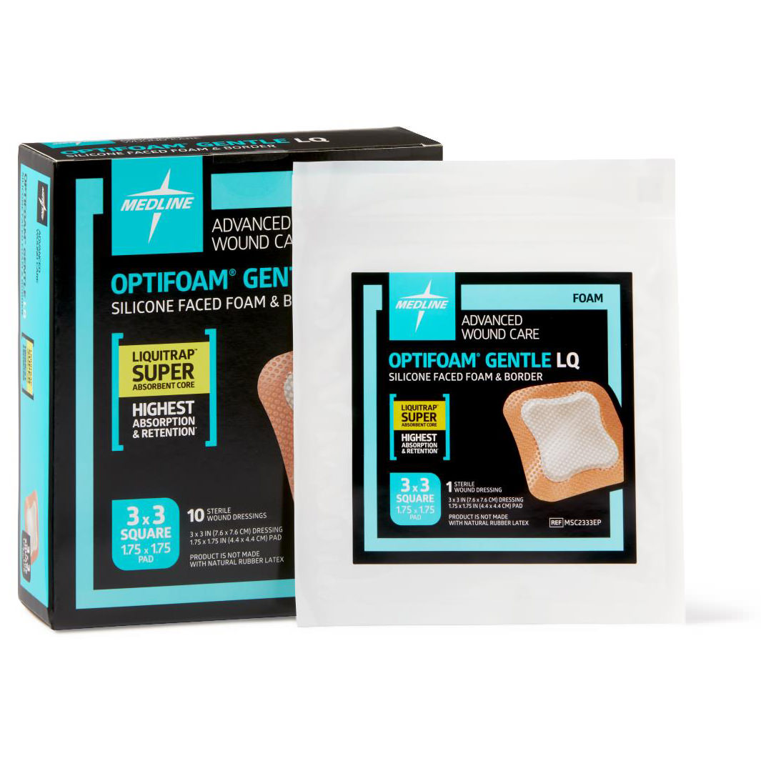 Optifoam Gentle LQ Silicone-faced Foam Dressings thumbnail 3