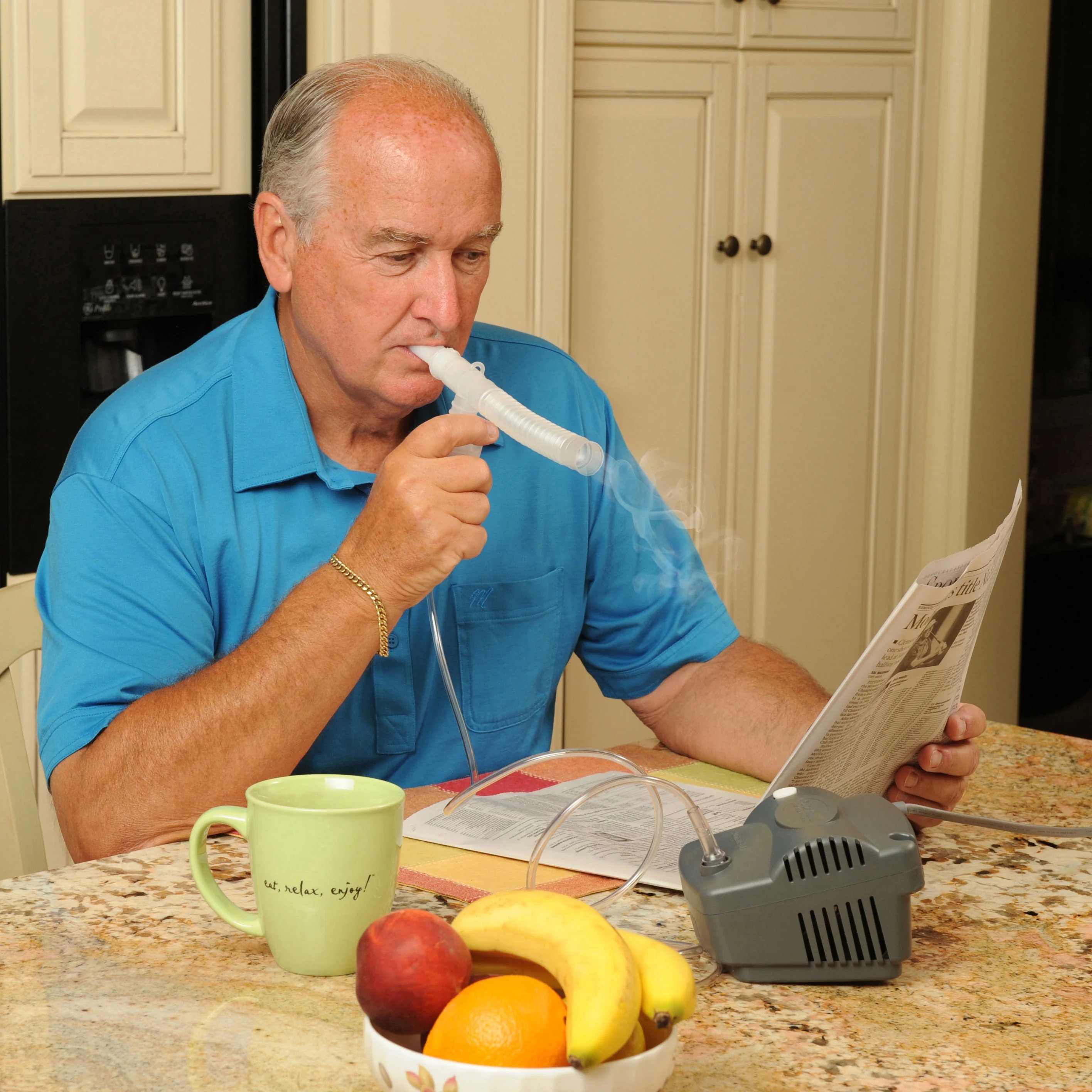 DeVilbiss PulmoNeb LT Compressor Nebulizer System thumbnail 4