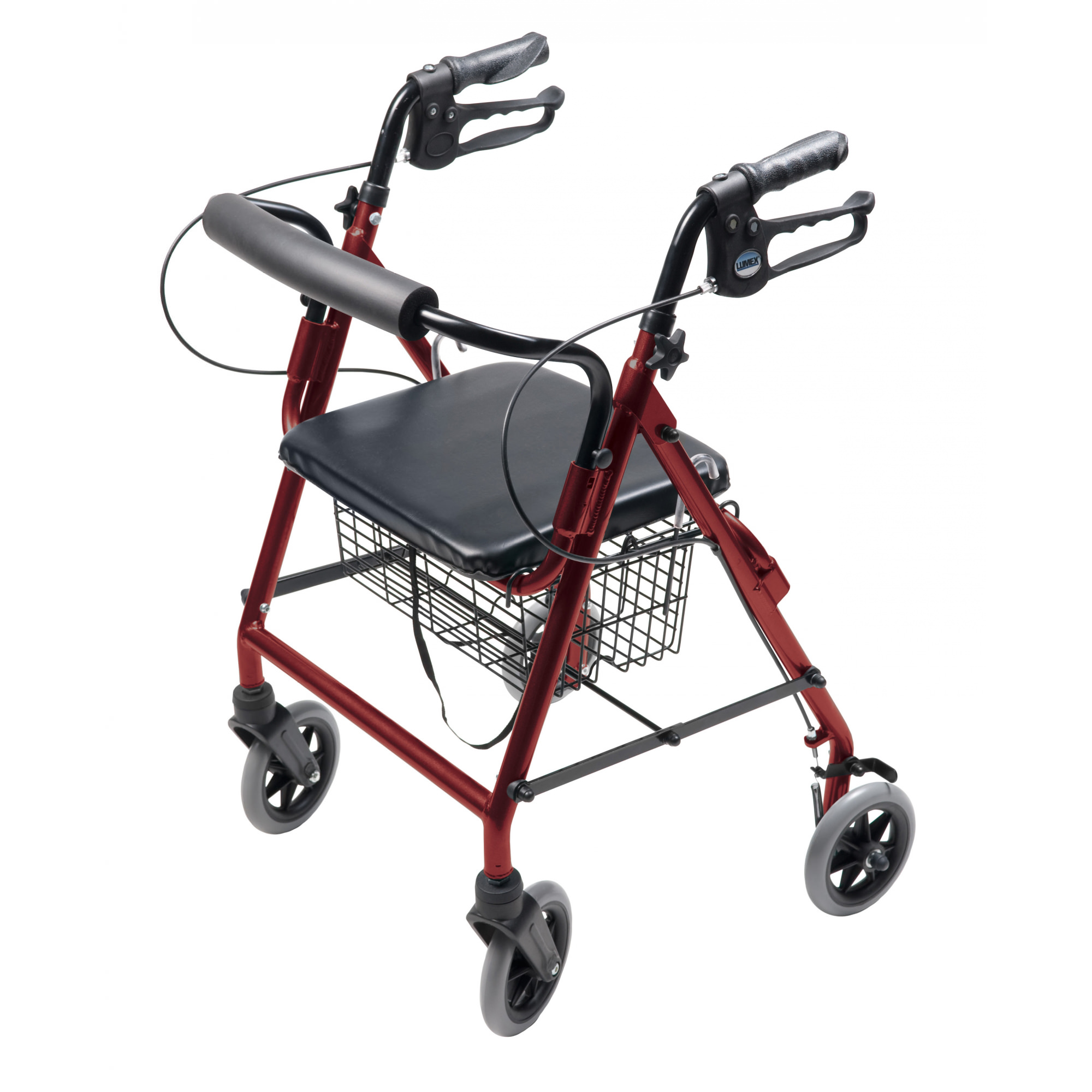 Lumex Walkabout Four-Wheel Hemi Rollator thumbnail 3