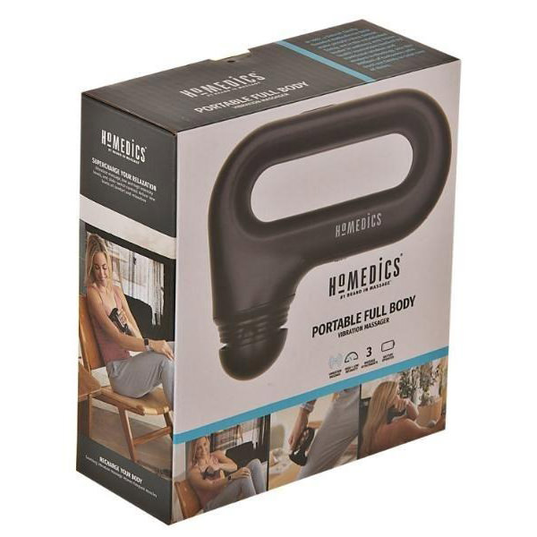 HoMedics Portable Full Body Vibration Massager - Handheld Relief