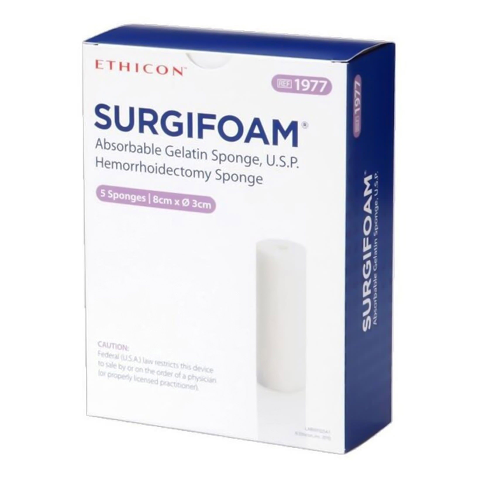 Ethicon Surgifoam Absorbable Gelatin Sponge thumbnail 2