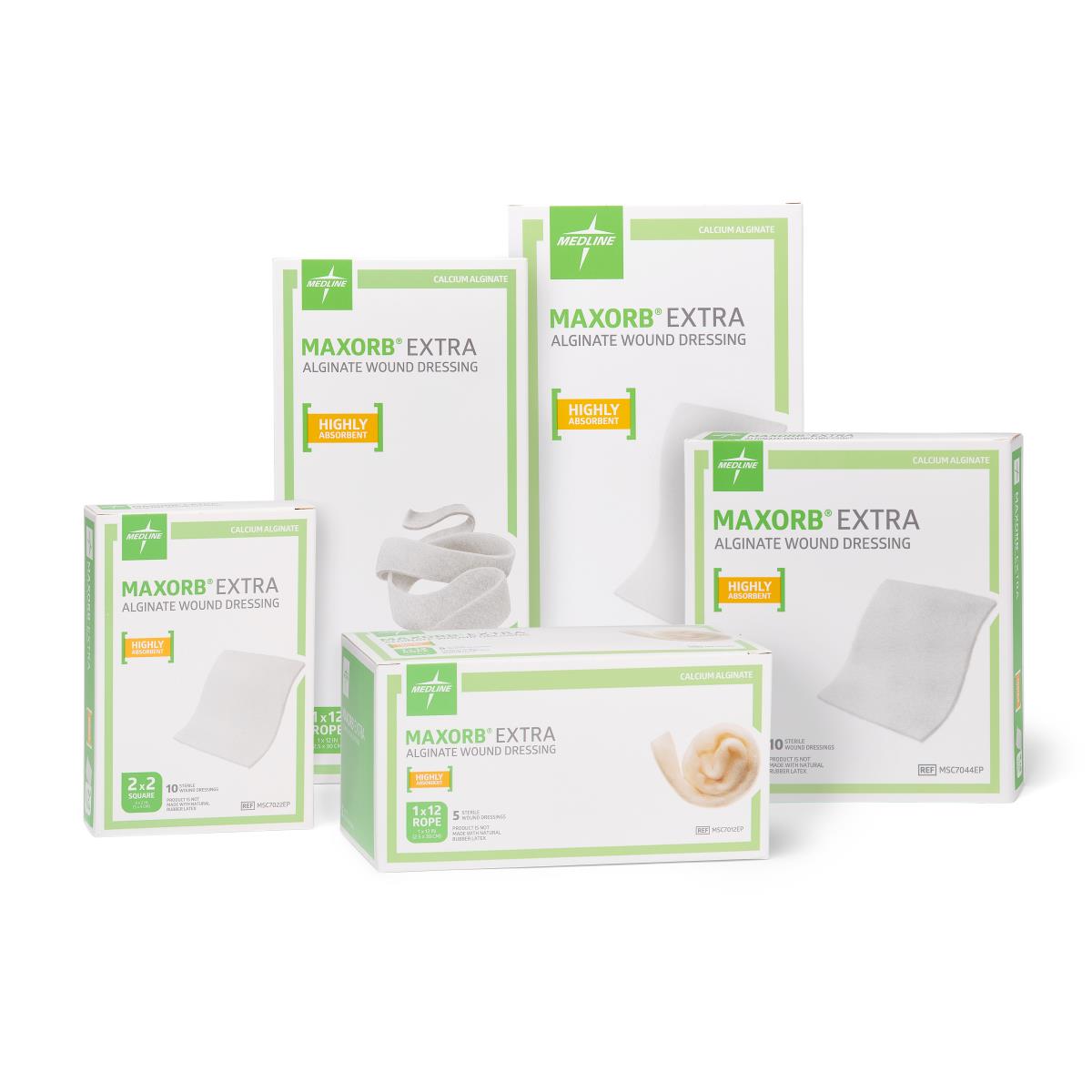 Maxorb Extra CMC-Alginate Wound Dressings