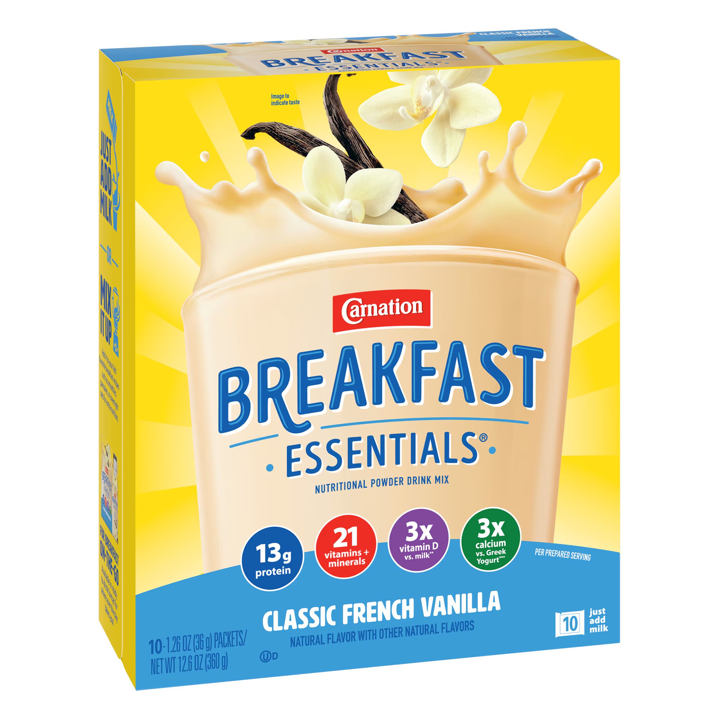 Carnation Breakfast Essentials Nutritional Powder Drink Mix thumbnail 2