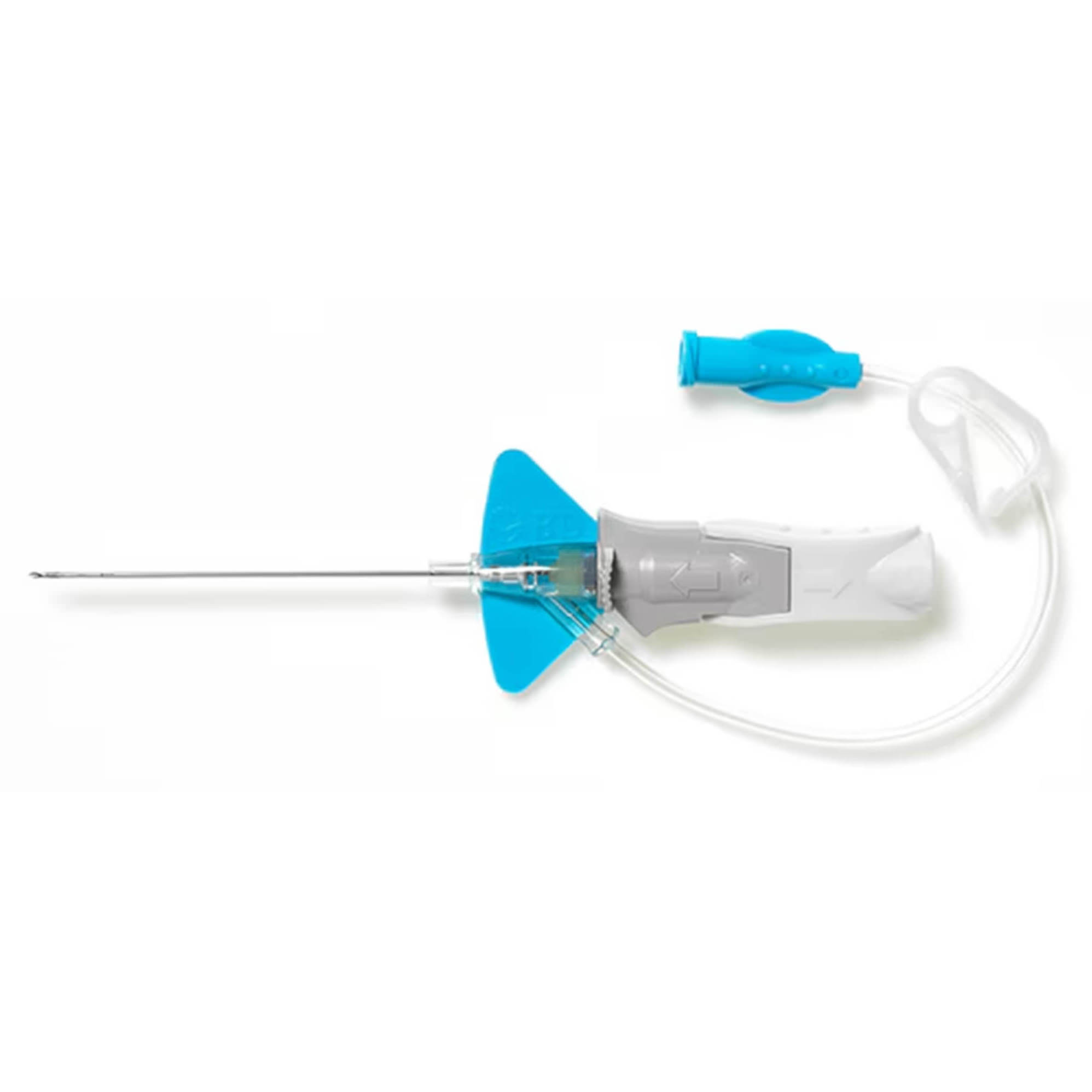 BD Nexiva 24G Closed IV Catheter, Dual Port, Yellow - Each