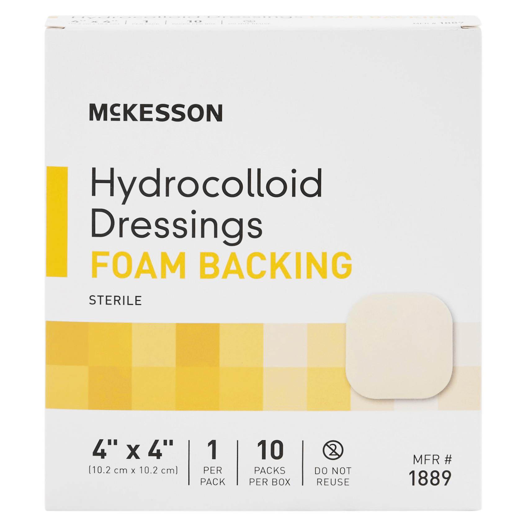 Mckesson Hydrocolloid Square Dressing thumbnail 2