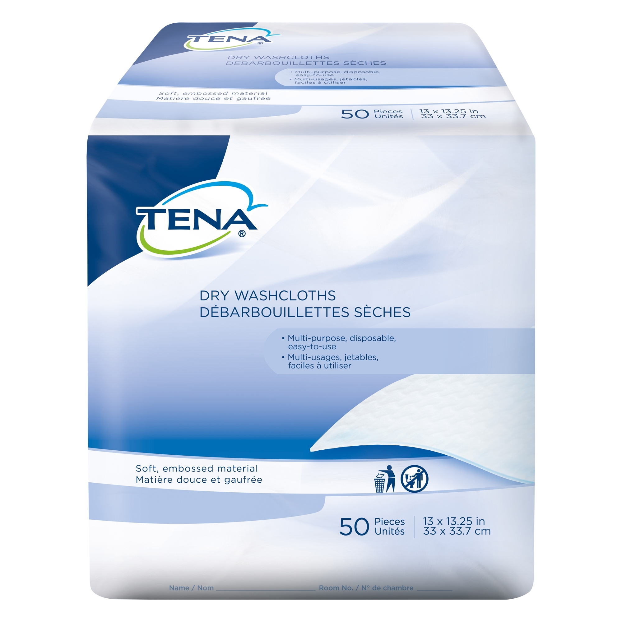 TENA ProSkin Dry Washcloths thumbnail 1