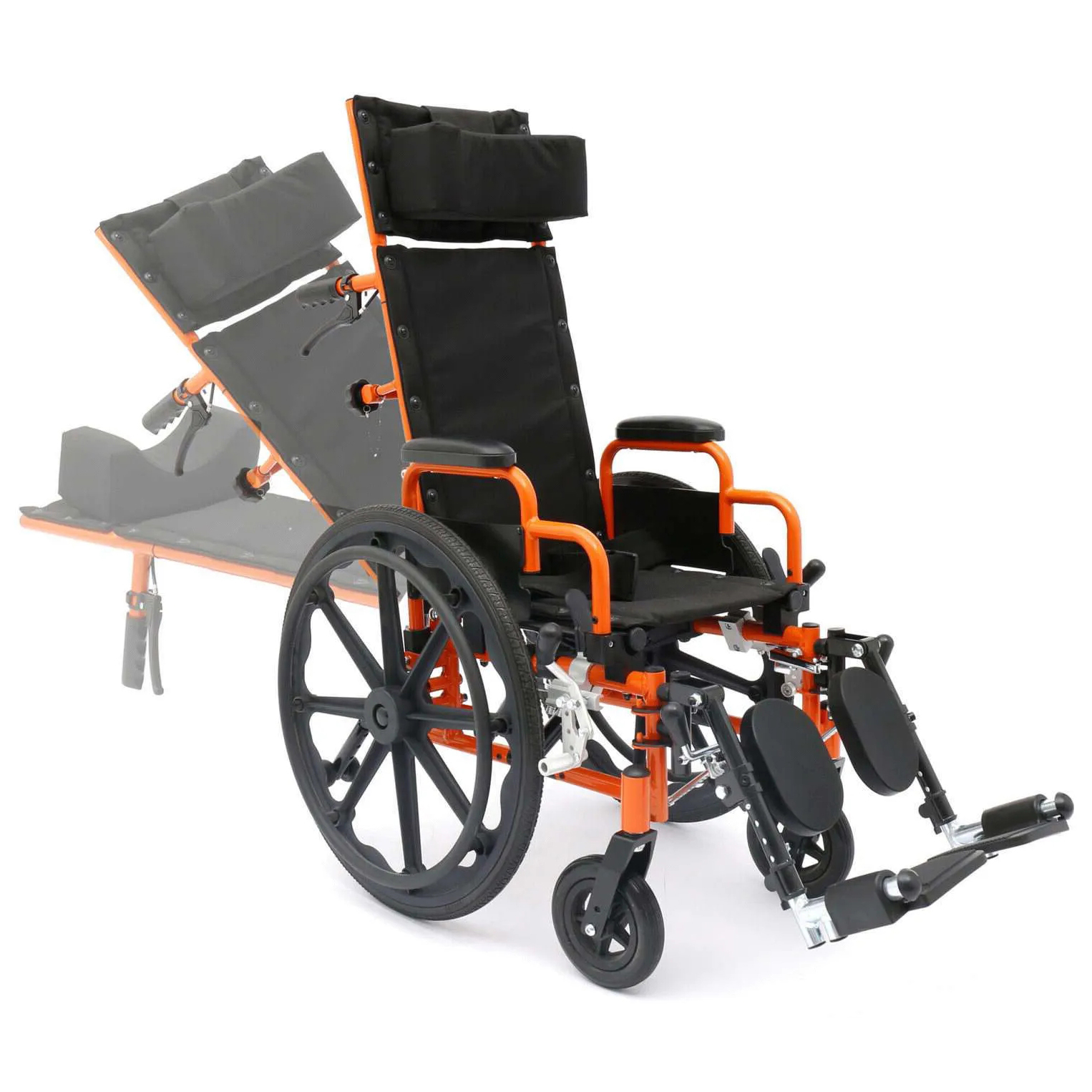 Ziggo Pro Reclining Wheelchair thumbnail 3