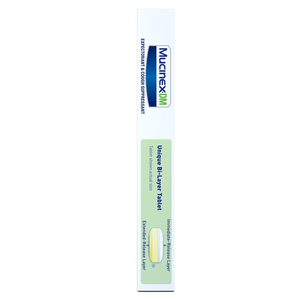 Mucinex DM Maximum Strength Extended-Release Bi-Layer Tablets thumbnail 2