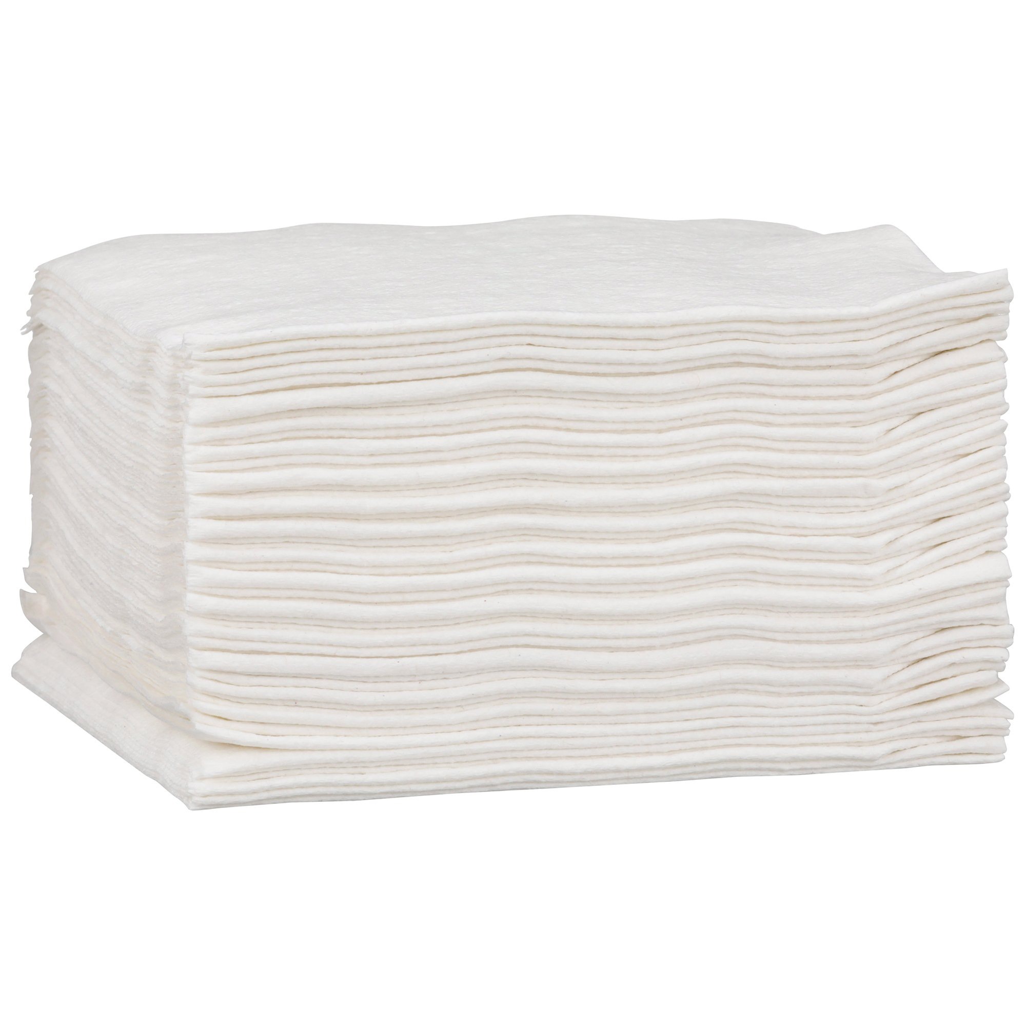 McKesson White Disposal Washcloth, 13 X 13 Inch - Case of 500 thumbnail 2