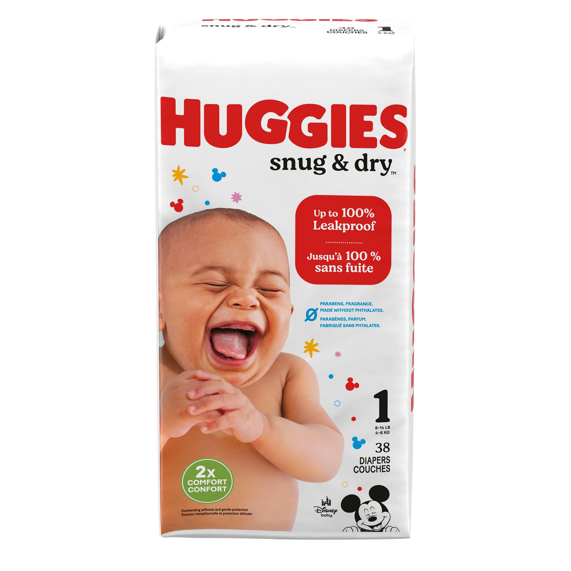 Huggies Snug & Dry Baby Diapers thumbnail 1