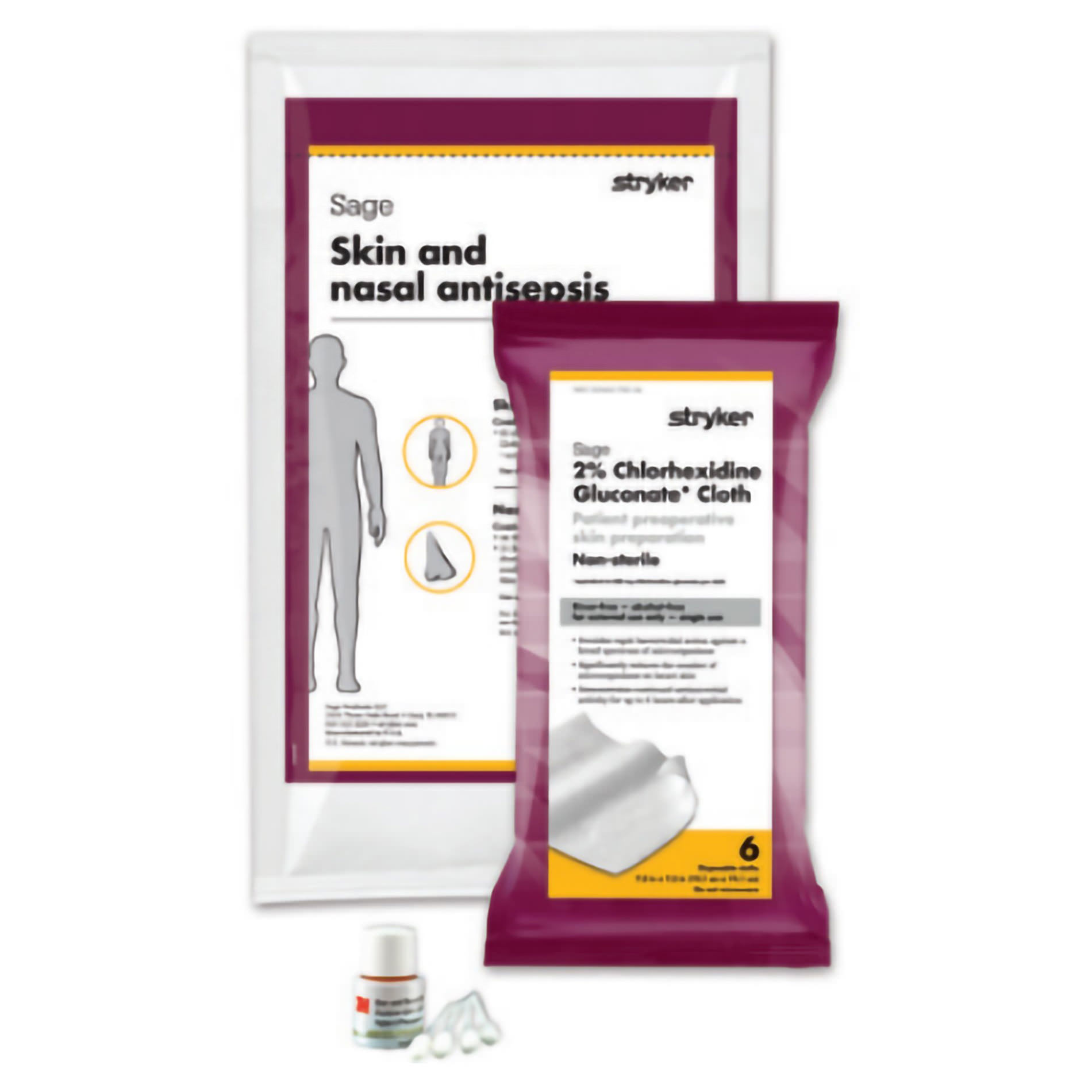 Sage Nose To Toes Skin and Nasal Prep Kit Wipe