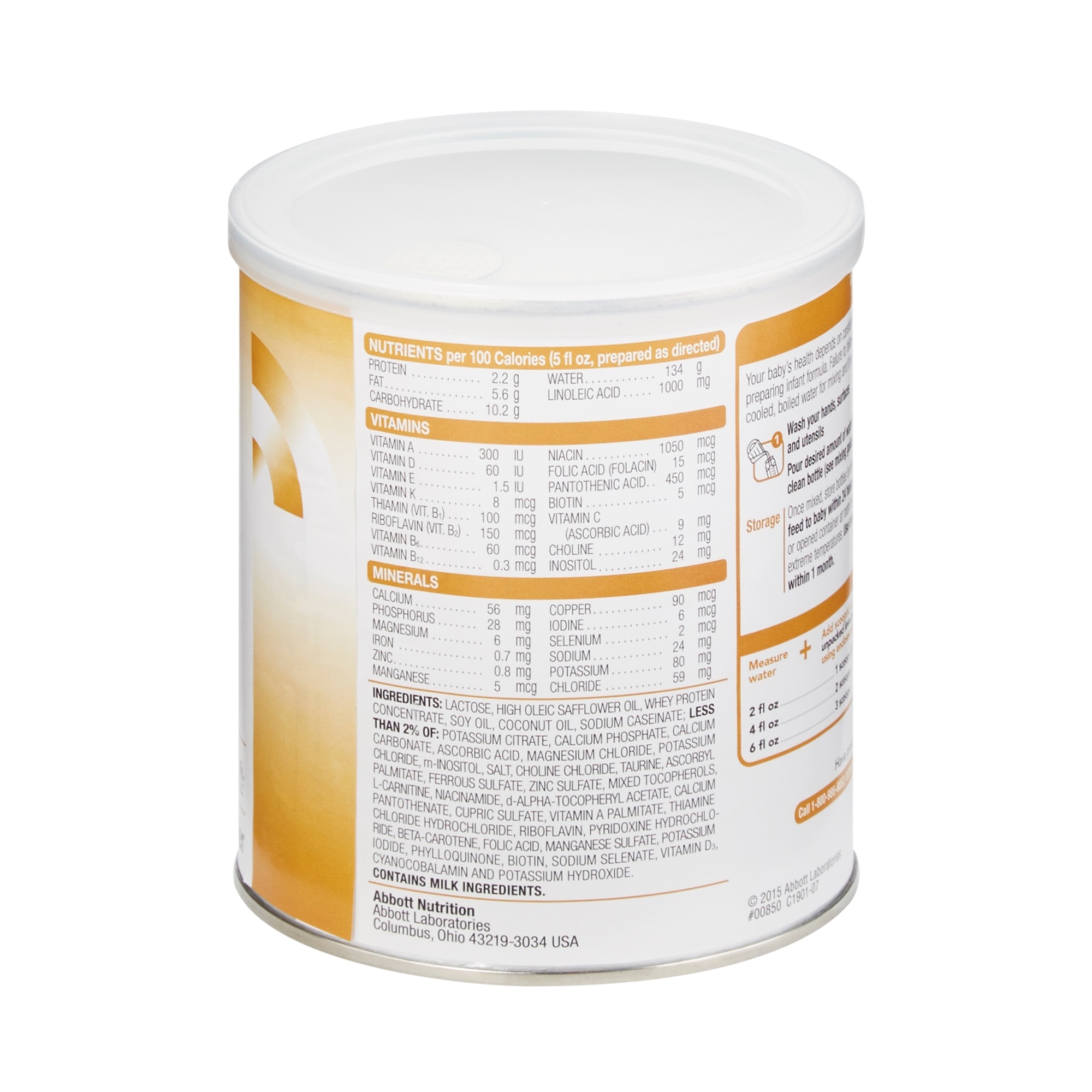 Similac PM 60-40 Low Iron Infant Formula, Powder thumbnail 2